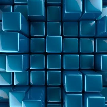 Abstract background of cubes Stock Illustration