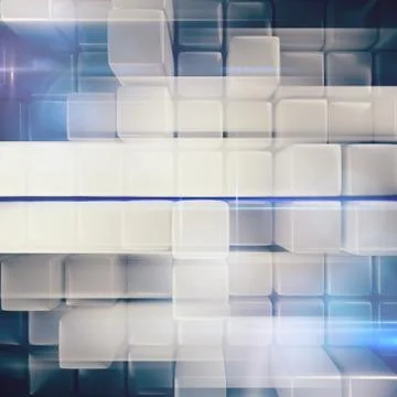 Abstract background of cubes Stock-Illustration