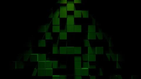 Abstract background with cubes Ilustración de archivo