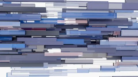 Abstract background with cubes Stock Illustration