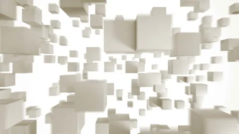 Abstract background with cubes. Loop able animation Stock Footage 86536209