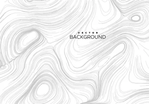 Abstract background with curled linear pattern イラスト素材