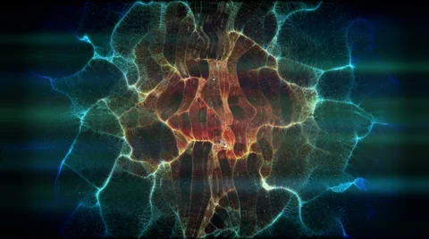 Abstract background in a curling motion Stock Footage 38012926