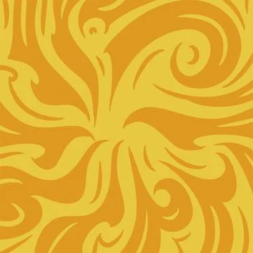 Abstract background with curly and wavy pattern shapes Stock Illustration