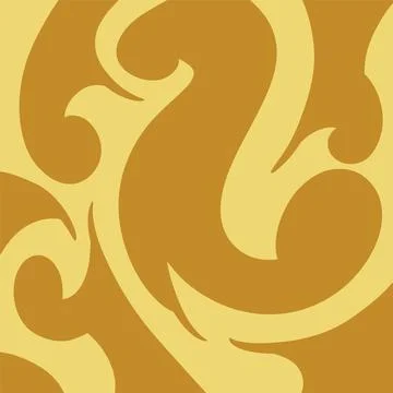 Abstract background with curly and wavy pattern shapes Stock Illustration
