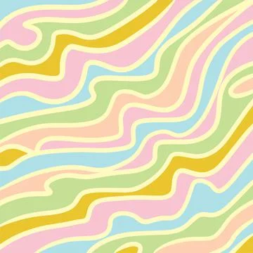 Abstract background with curly and wavy pattern shapes イラスト素材