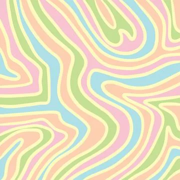 Abstract background with curly and wavy pattern shapes Illustrazione stock