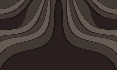 Abstract background with curve lines and waves. Ilustração Stock