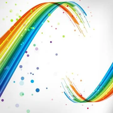 Abstract background with curve lines Stock Illustration