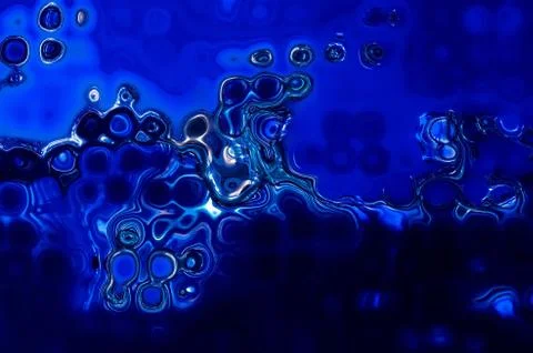 Abstract background curves figures blue Stock Illustration