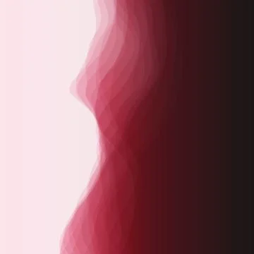 Abstract Background With Curves Lines Stock Illustration
