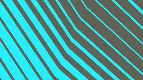 Abstract background with cyan and gray diagonal stripes Stock Illustration