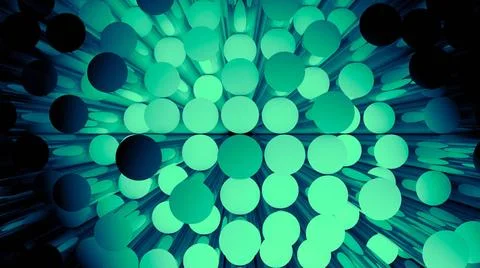 Abstract background with cylinders. 3D rendered Abstract background with c... Fotos de archivo
