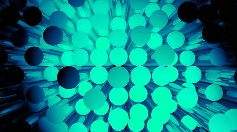 Abstract background with cylinders. 3D rendered Abstract background with c... Fotos de archivo