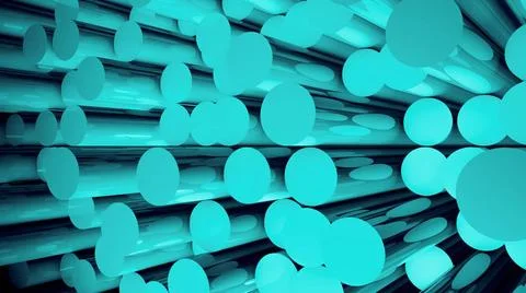 Abstract background with cylinders. 3D rendered Abstract background with c... Fotos de archivo