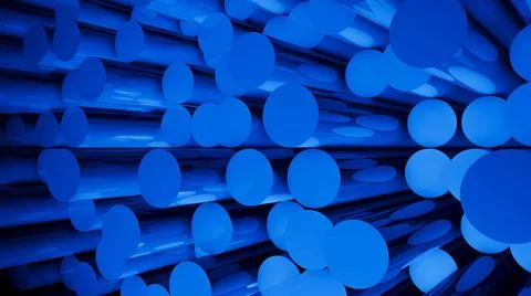 Abstract background with cylinders. 3D rendered Abstract background with c... Fotos de archivo