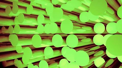 Abstract background with cylinders. 3D rendered Abstract background with c... Fotos de archivo