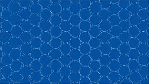 Abstract background of cylinders outline. Vector Stock Illustration