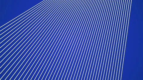 Abstract background dancing lines abstract loop geometric blue and white Stock Footage 61331537