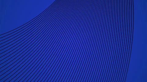 Abstract background dancing lines abstract loop geometric blue and black 스톡 동영상 61337990