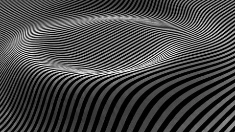 Abstract background dancing lines abstract geometric loop. Abstract background Illustrazione stock