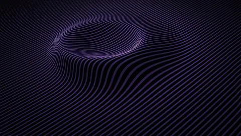 Abstract background dancing lines abstract geometric loop. Abstract background Stock Illustration