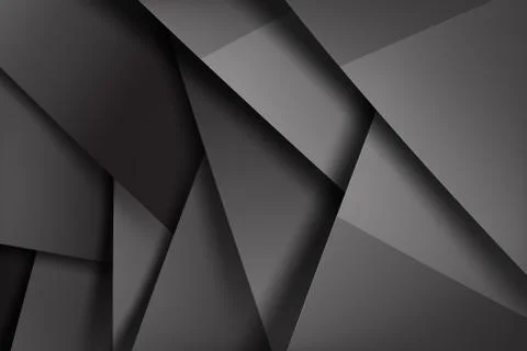 Abstract background dark and black overlaps 005 Stock Illustration