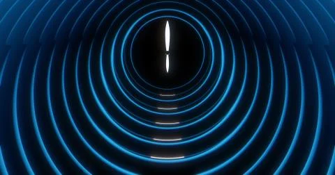 Abstract background of dark blue clock with white hour and minute hands Stock Illustration