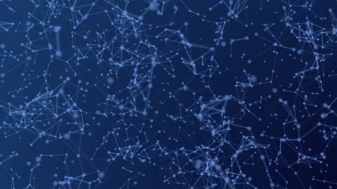 Abstract background dark blue with graphic movement. Stock Footage 131951604
