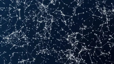 Abstract background dark blue with graphic movement. Stock Footage 131951735
