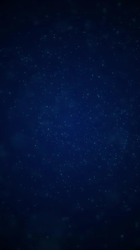 Abstract background dark blue with motion particles. Vertical looped video Stock Footage 226368037