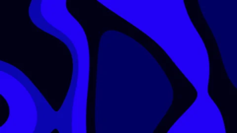 Abstract background with dark blue tone liquid shapes Stock Footage 316039534