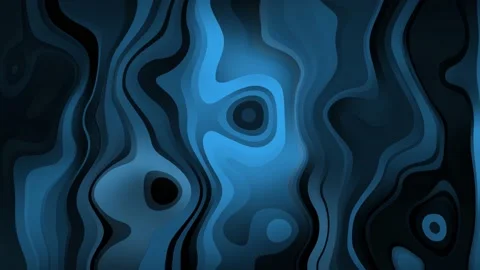Abstract Background dark blue Wavy Clean marble trendy Liquid Animation Stock Footage 158845538