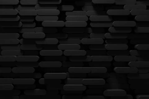 Abstract background with dark concept. 3D rendering. Stock Illustration