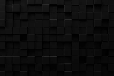 Abstract background with dark concept. 3D rendering. Stock Illustration