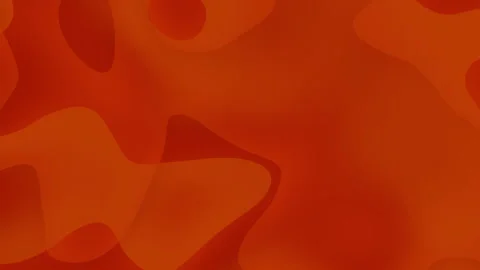 Abstract background with dark orange gradient, wavy shapes suitable Stock Footage 283376121