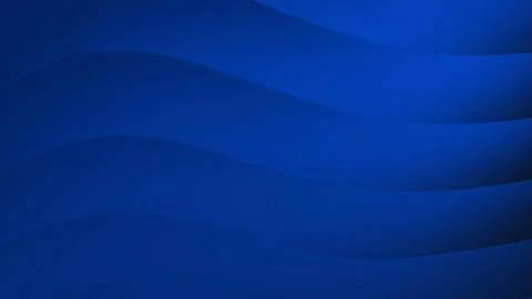 Abstract background of deep blue wavy lines. Ilustração Stock
