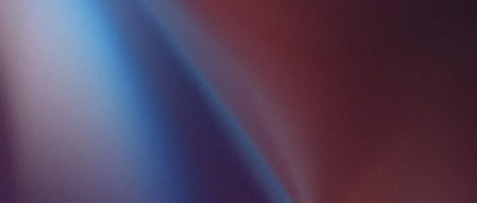 Abstract background with deep red and blue gradient light effect. Stock Illustration