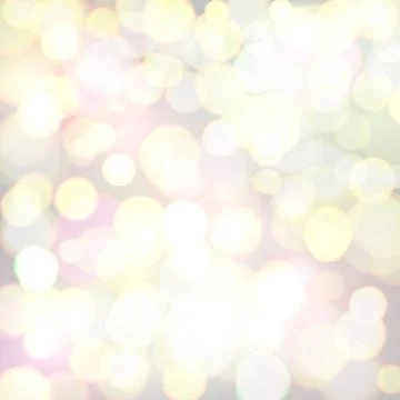 Abstract background with defocused bokeh circles. Stock Illustration