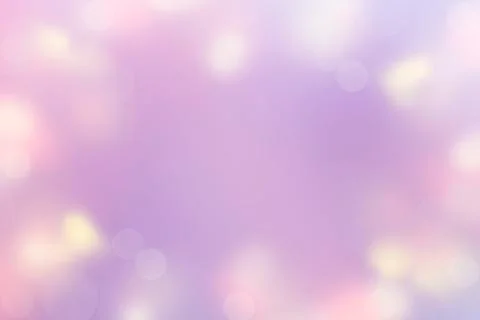 Abstract Background of Defocused Spot Light Color Pastel violet purple yellow Stock Photos