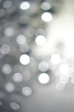  Abstract background defocused white lights Stock Photos