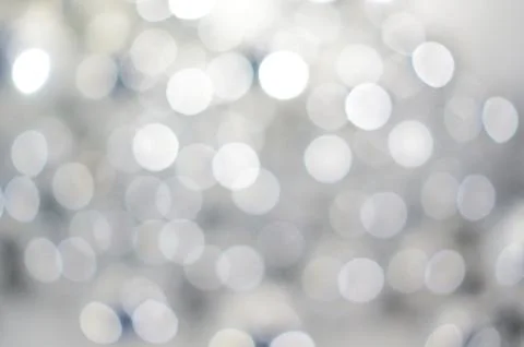  Abstract background defocused white lights Stock Photos