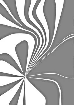 Abstract background. Deformed pattern, gray white color Stock Illustration