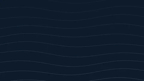 Abstract background with delicate white dashed wave lines on dark blue 库存影片 336262564