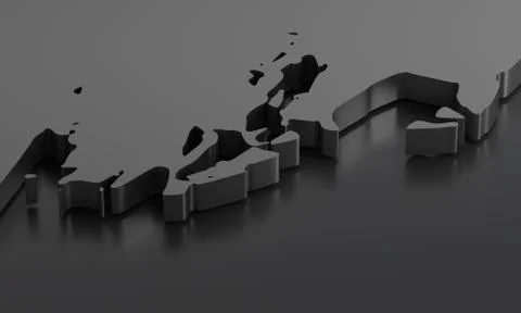 Abstract Background Design, 3D Render Stock Illustration