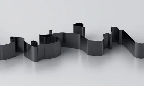 Abstract Background Design, 3D Render Stock Illustration