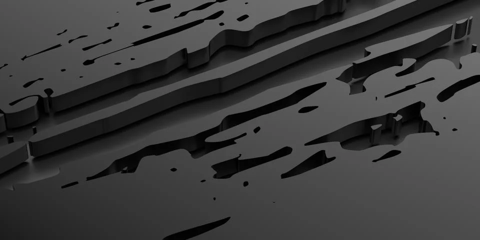 Abstract Background Design, 3D Render Stock Illustration