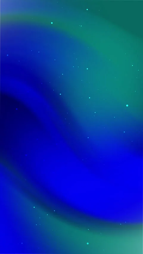 Abstract background design with blue and green gradient and scattered dots Stock Footage 306201330