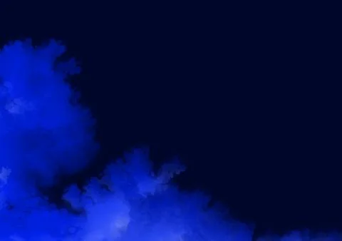 Abstract background for design with blue haze on dark black blue background Stock Illustration