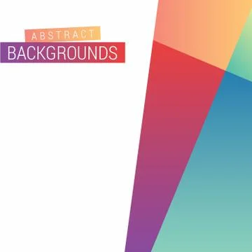 Abstract background design with creative style vector Illustrazione stock